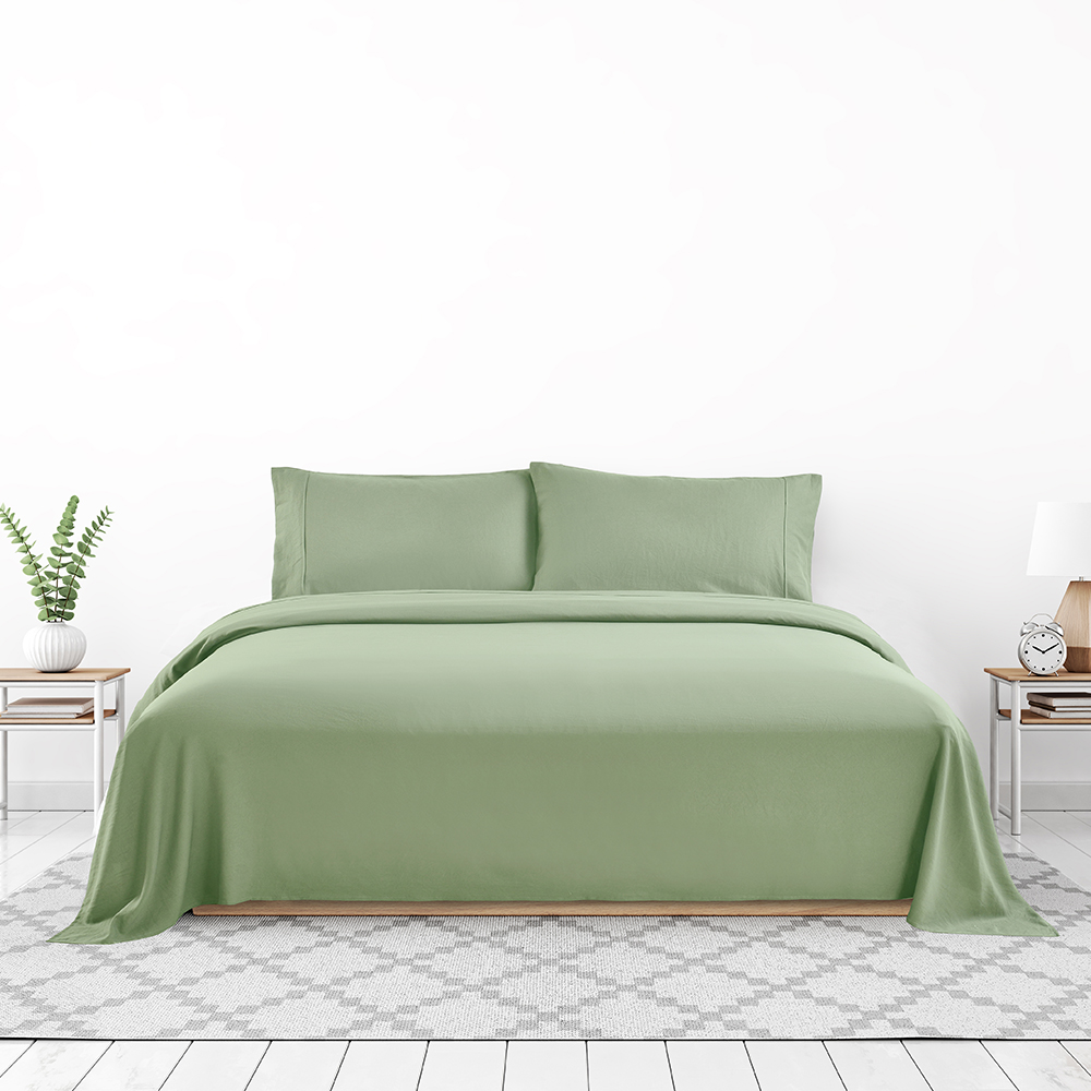 99.99 ٪ پلی استر 75G/90G/100G ورق تختخواب ساده 4 مجموعه